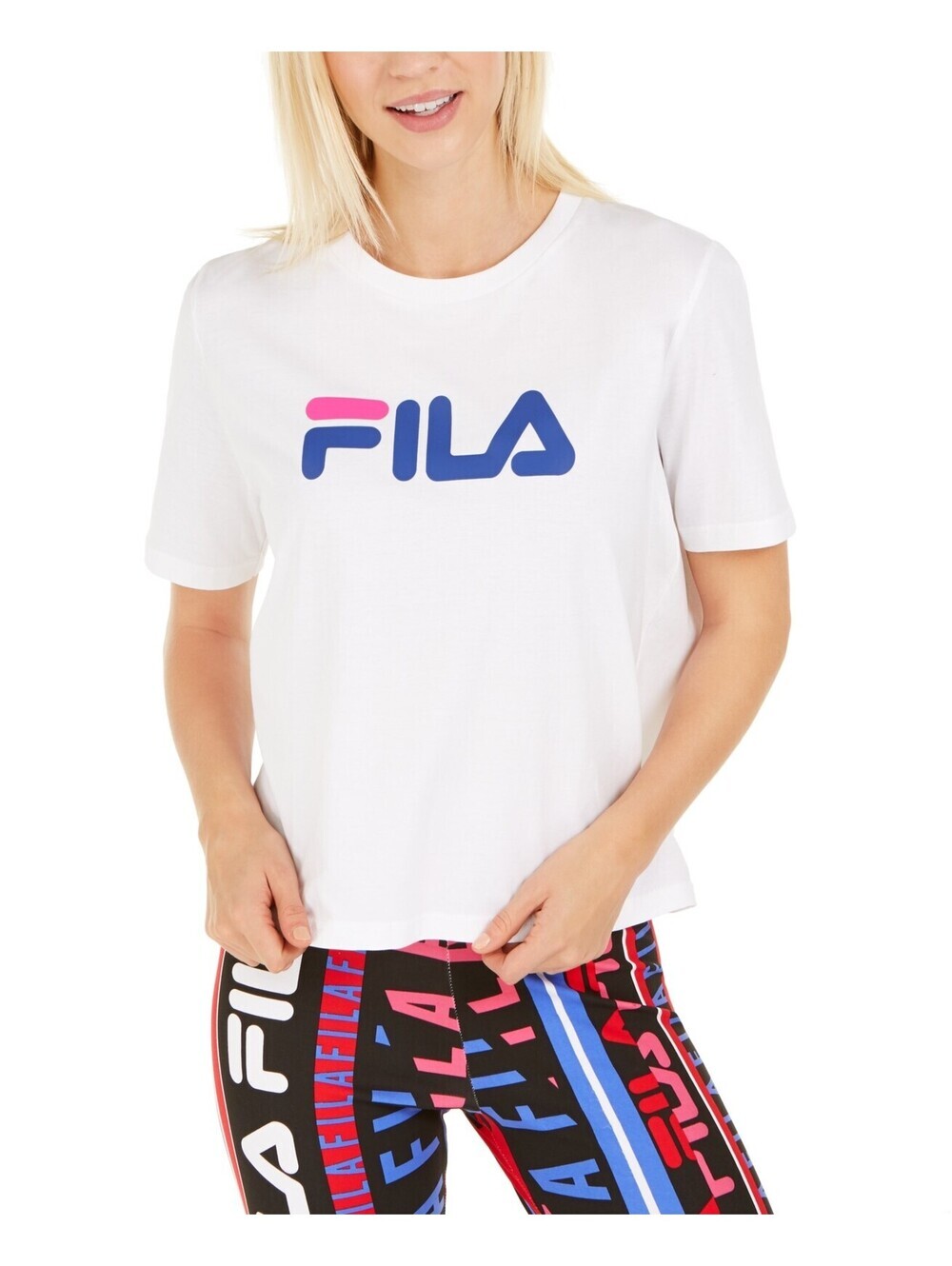 Fila Womens Miss Eagle Cotton T-Shirt Size XS